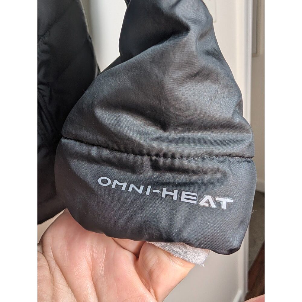 Columbia Omni-Heat Interchange Black Insulated Puffer Jacket Women's M Hiking - Picture 3 of 15